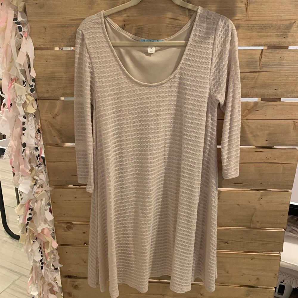 Textured Knit Dress